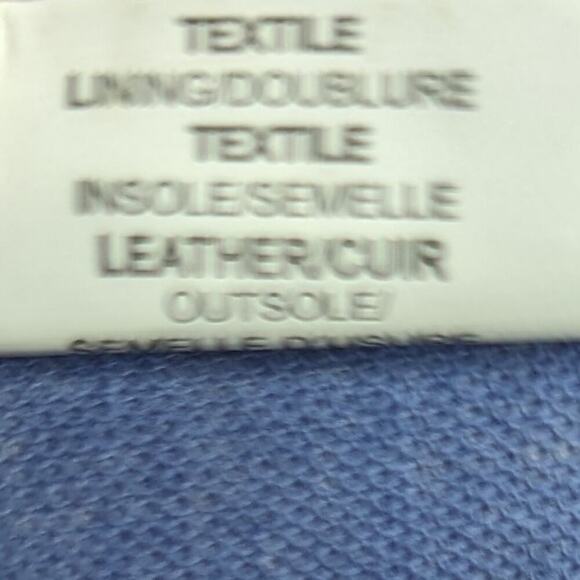 XO LOV blue woven espadrilles loafers slip on size 10 - Picture 7 of 9